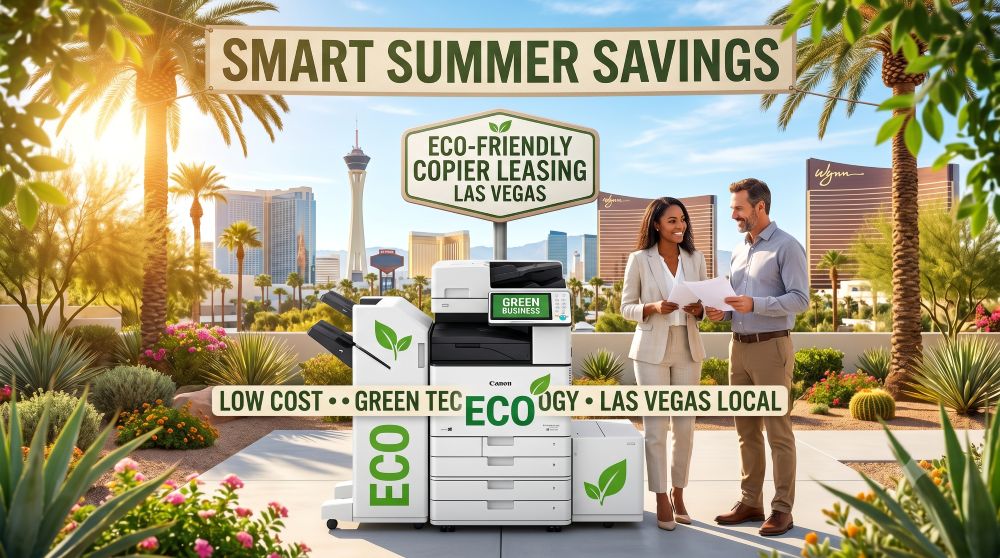 Read more about the article Eco-Friendly Copier Leasing Las Vegas: Smart Summer Savings